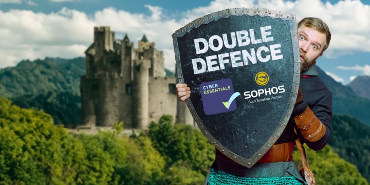 Double Security - SOPHOS Gold and Cyber Essentials!